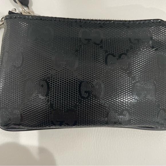 GUCCI Black Imprime Key And Change Holder New In Box! - Picture 10 of 12